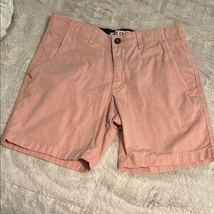 True Craft Pink Flat Front Shorts